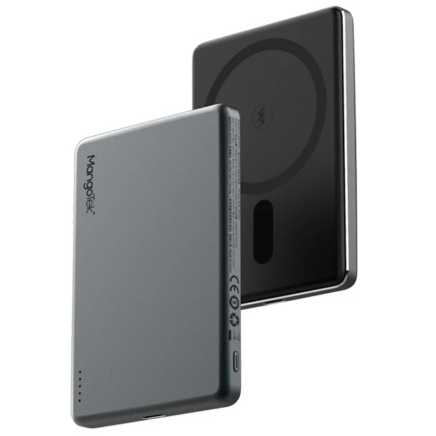Внешний аккумулятор MangoTek MGP01 5000 мАч MagSafe Серый (Gray)