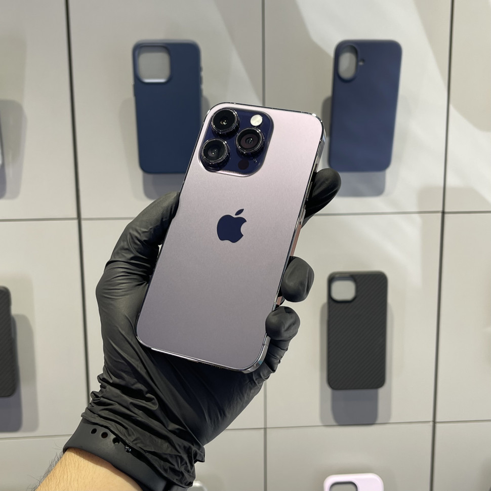 Смартфон Apple iPhone 14 Pro 256GB Фиолетовый (Deep Purple) (Б/У)