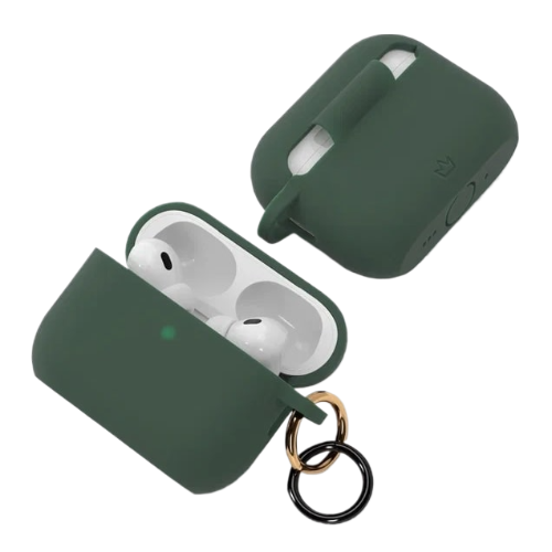 Чехол для наушников VLP Charm Case для AirPods Pro 3 Dark Green