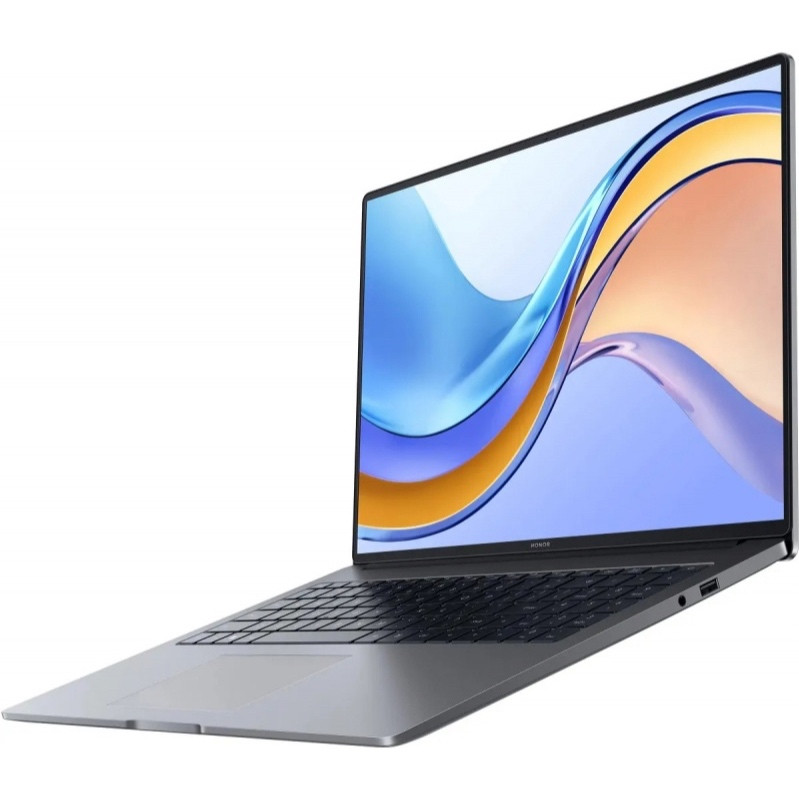 Ноутбук HONOR MagicBook X16 2024 5301AHHM (i5-12450H 16/512GB FreeDOS) Серый (Space Grey)