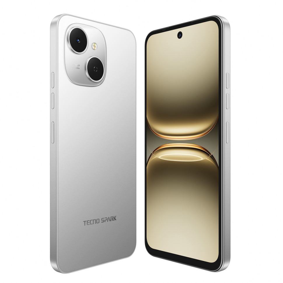 Смартфон TECNO Spark 40C 4/128GB Серый (Titanium Grey)