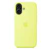 Чехол защитный Apple Silicone Case with MagSafe для iPhone 17 Neon Yellow