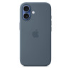 Чехол защитный Apple Silicone Case with MagSafe для iPhone 17 Anchor Blue