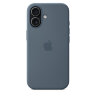 Чехол защитный Apple Silicone Case with MagSafe для iPhone 17 Anchor Blue