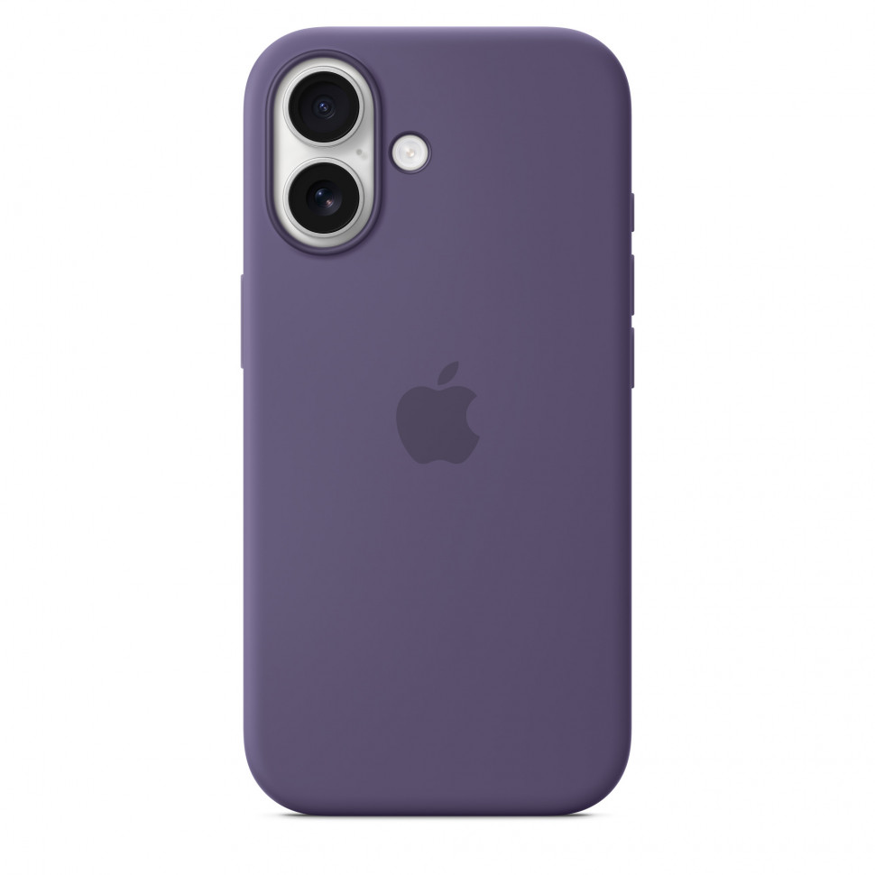 Чехол защитный Apple Silicone Case with MagSafe для iPhone 17 Purple Fog