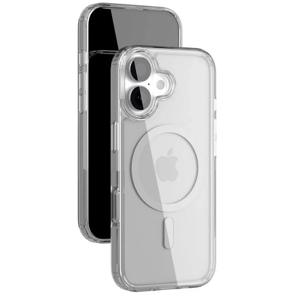 Чехол защитный VLP Lite Air Case MagSafe для iPhone 17 Прозрачный