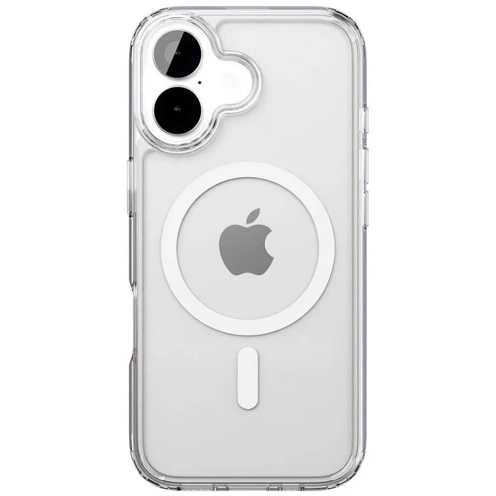 Чехол защитный VLP Lite Air Case MagSafe для iPhone 17 Прозрачный