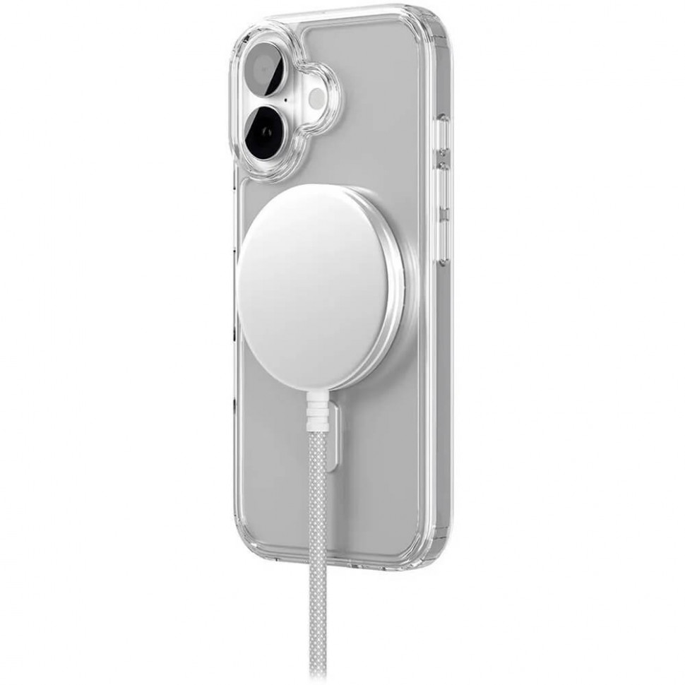 Чехол защитный VLP Lite Air Case MagSafe для iPhone 17 Прозрачный