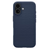 Чехол защитный Spigen Liquid Air для iPhone 17 Синий (Metal Slate)