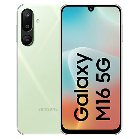 Смартфон Samsung Galaxy M16 5G 8/128GB Мятный (Mint Green)
