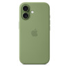 Чехол защитный Apple Silicone Case with MagSafe для iPhone 17 Light Moss
