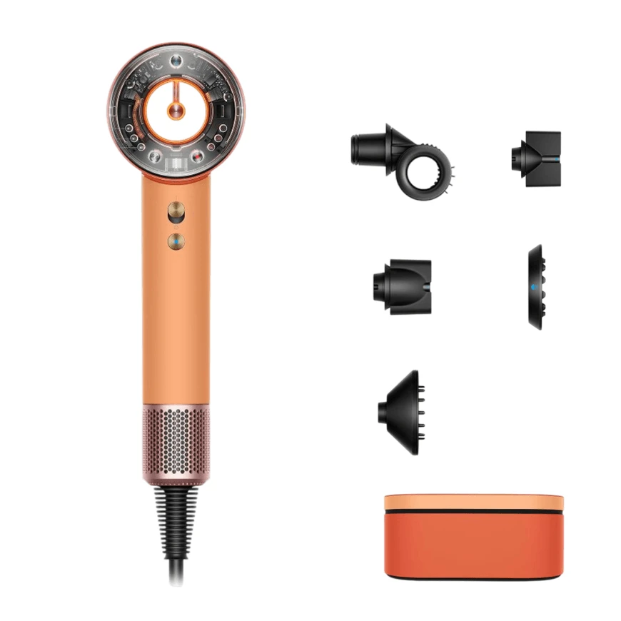 Фен Dyson Supersonic Nural HD16 Gift Edition Ceramic Apricot/Topaz (Вилка EU)