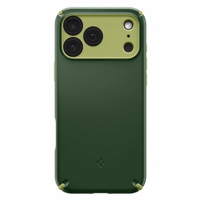 Чехол защитный Spigen Nano Pop Hybrid MagSafe для iPhone 17 Pro Зеленый (Avo ...