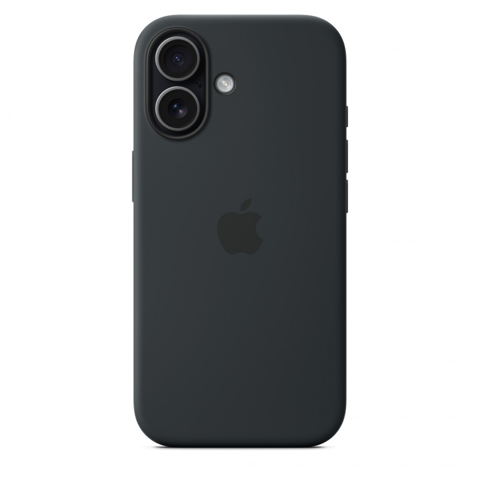Чехол защитный Apple Silicone Case with MagSafe для iPhone 17 Black