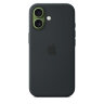 Чехол защитный Apple Silicone Case with MagSafe для iPhone 17 Black
