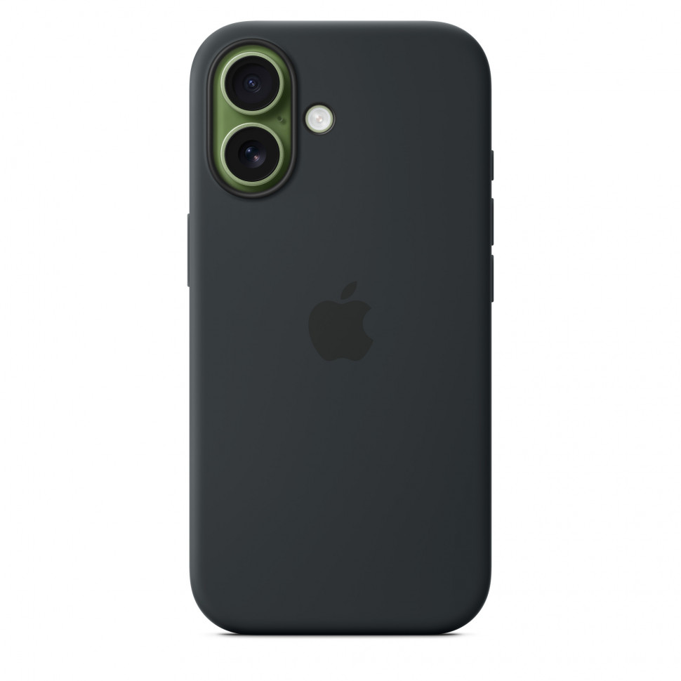 Чехол защитный Apple Silicone Case with MagSafe для iPhone 17 Black