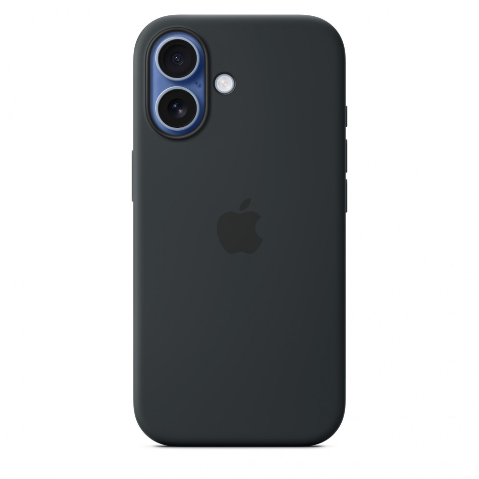 Чехол защитный Apple Silicone Case with MagSafe для iPhone 17 Black