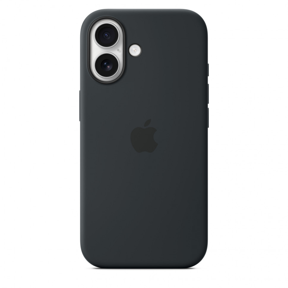 Чехол защитный Apple Silicone Case with MagSafe для iPhone 17 Black