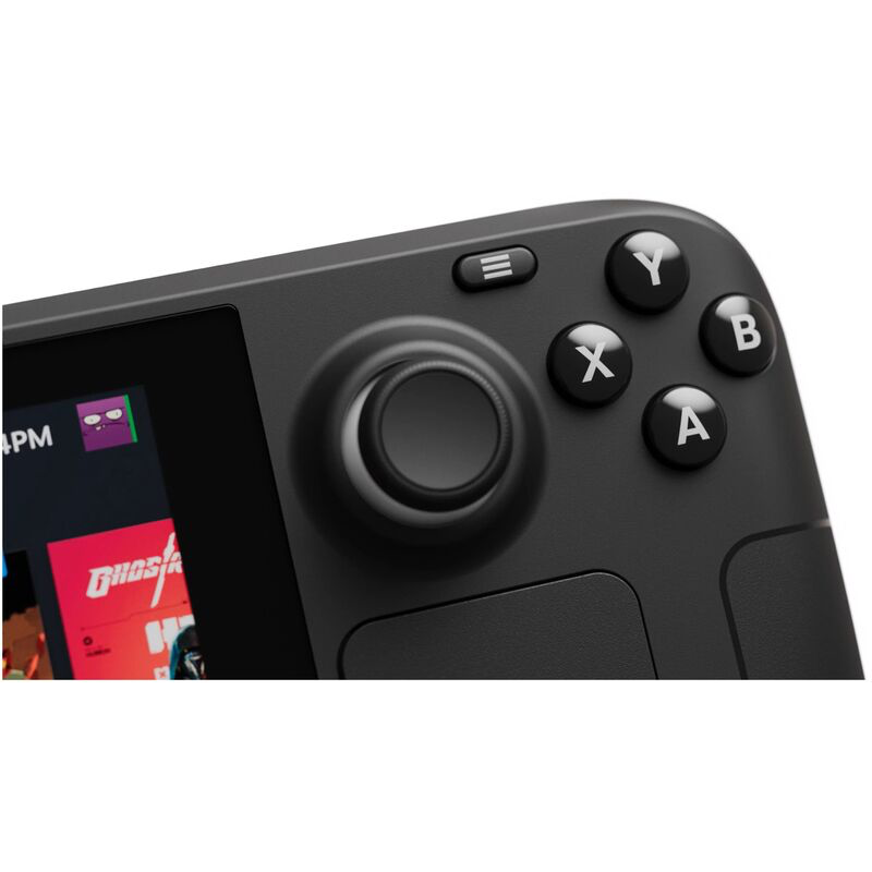 Игровая приставка Valve Steam Deck LCD 512GB Черный (Black)