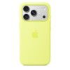 Чехол защитный Apple Silicone Case with MagSafe для iPhone 17 Pro Neon Yellow