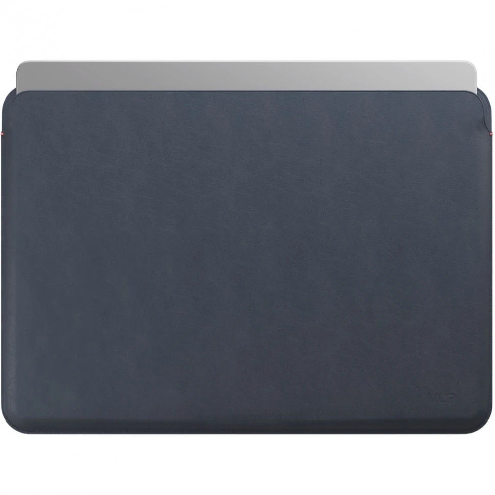 Чехол защитный из экокожи VLP Velar Sleeve для MacBook Air 13 (M2/M3/M4) Синий