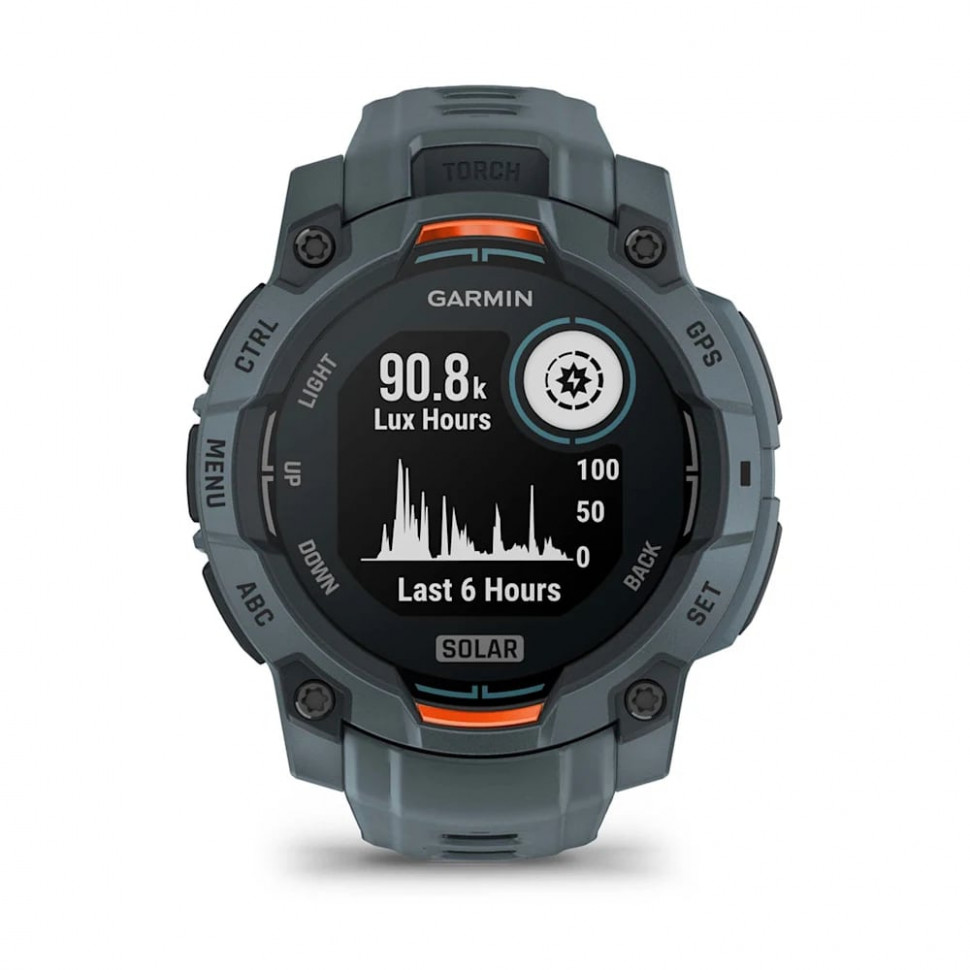 Умные часы Garmin Instinct 3 45mm SOLAR Twilight with Twilight Band (010-02934-01)
