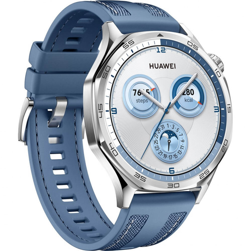 Умные часы HUAWEI Watch GT 5 46mm Синий (Blue Woven)