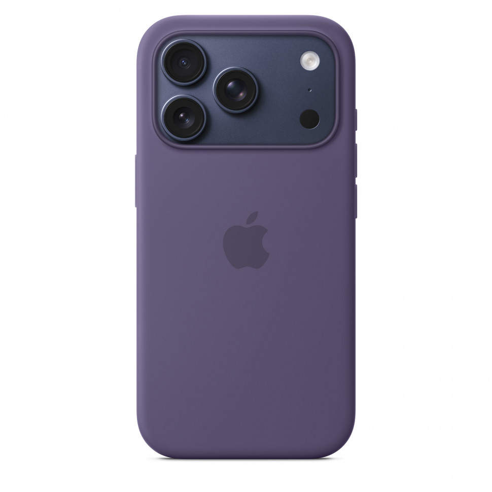 Чехол защитный Apple Silicone Case with MagSafe для iPhone 17 Pro Purple Fog