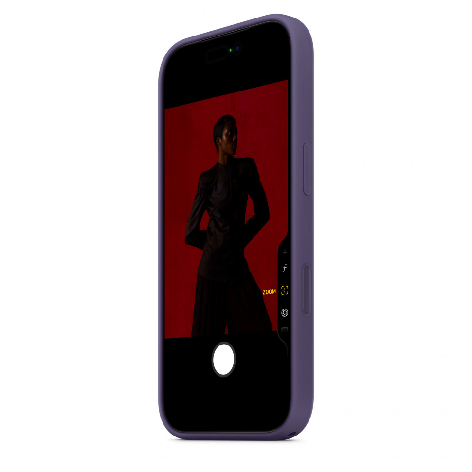 Чехол защитный Apple Silicone Case with MagSafe для iPhone 17 Pro Purple Fog