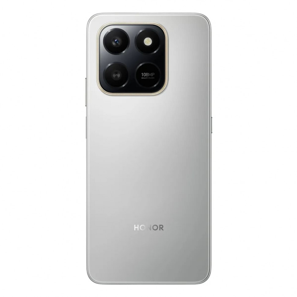 Смартфон HONOR X7d 6/128GB Серебро (Meteor Silver)