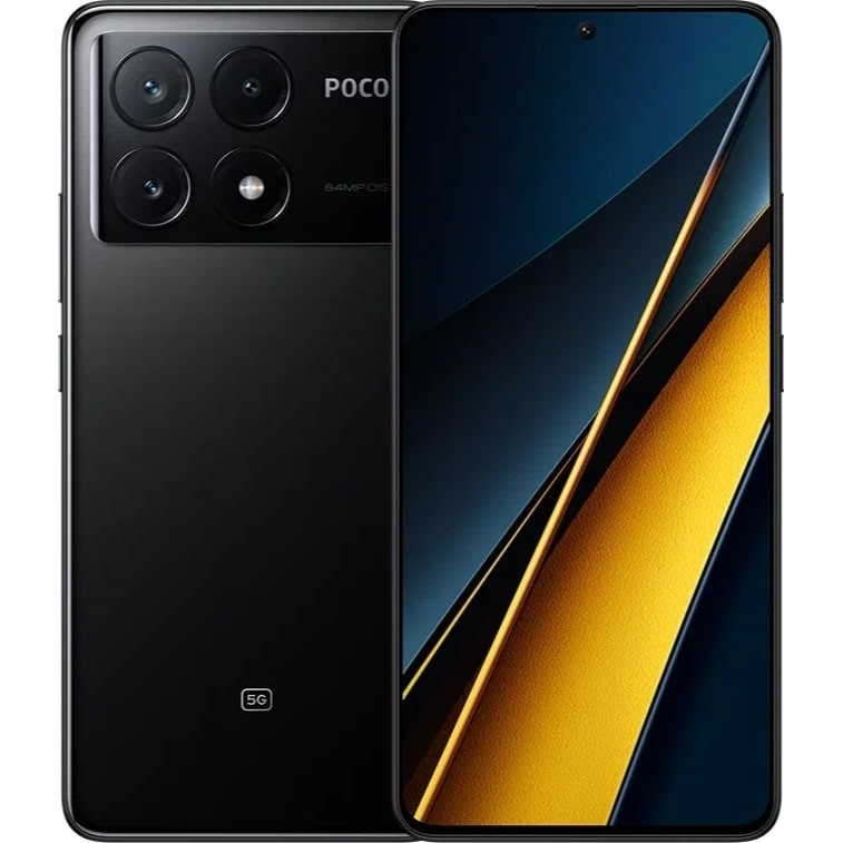 Смартфон Xiaomi POCO X6 Pro 12/512GB Черный (Black)