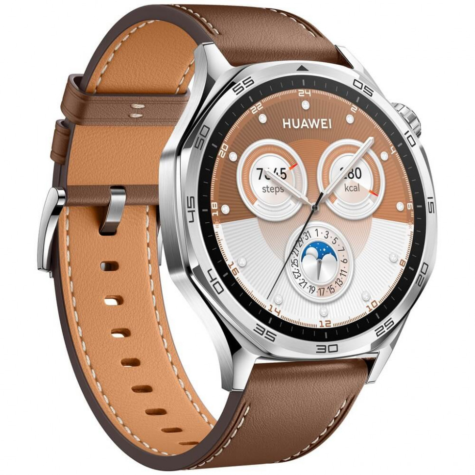 Умные часы HUAWEI Watch GT 5 46mm Коричневый (Brown)