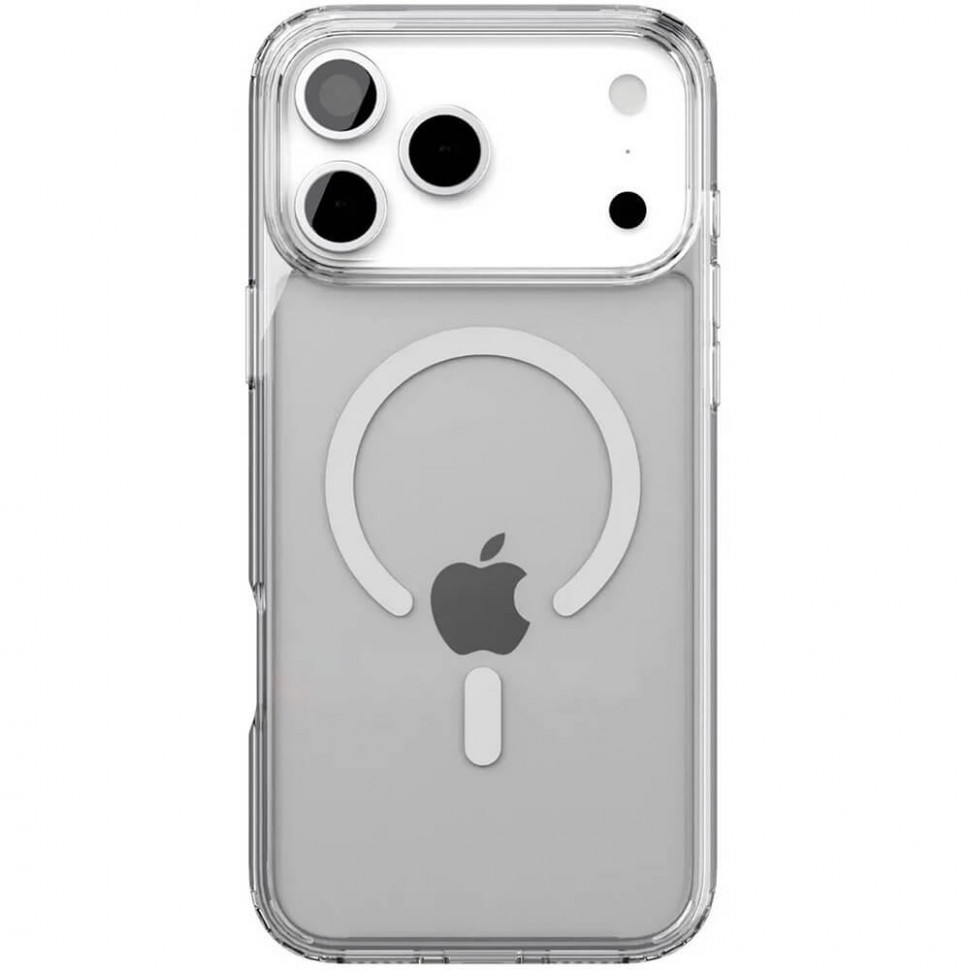 Чехол защитный VLP Lite Air Case MagSafe для iPhone 17 Pro Прозрачный