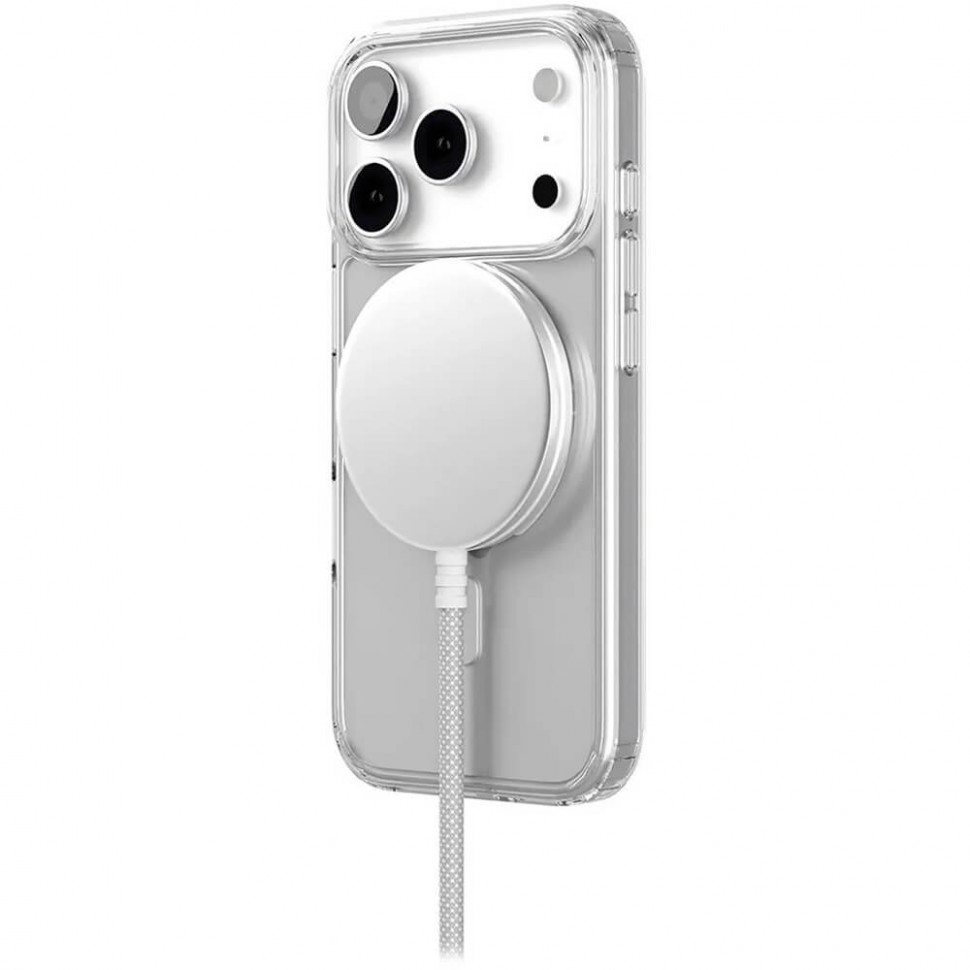 Чехол защитный VLP Lite Air Case MagSafe для iPhone 17 Pro Прозрачный