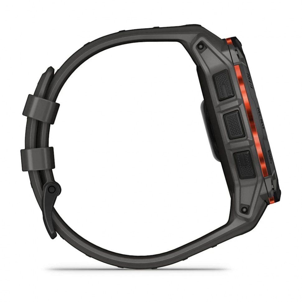 Умные часы Garmin Instinct 3 50mm SOLAR Black with Charcoal Band (010-02935-00)