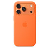 Чехол защитный Apple Silicone Case with MagSafe для iPhone 17 Pro Orange