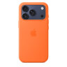 Чехол защитный Apple Silicone Case with MagSafe для iPhone 17 Pro Orange