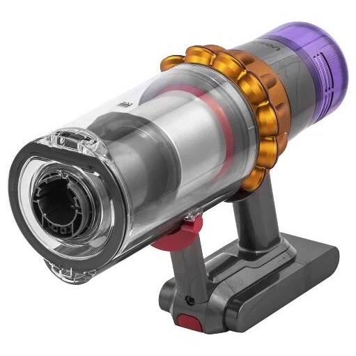 Вертикальный беспроводной пылесос Dyson V12 Detect Slim Absolute (SV46) Yellow/Nickel (EU)