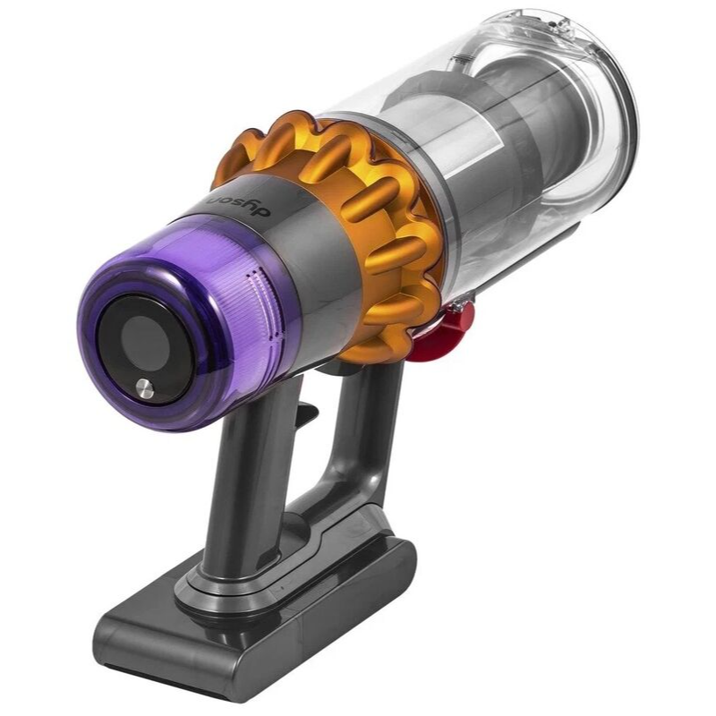 Вертикальный беспроводной пылесос Dyson V12 Detect Slim Absolute (SV46) Yellow/Nickel (EU)