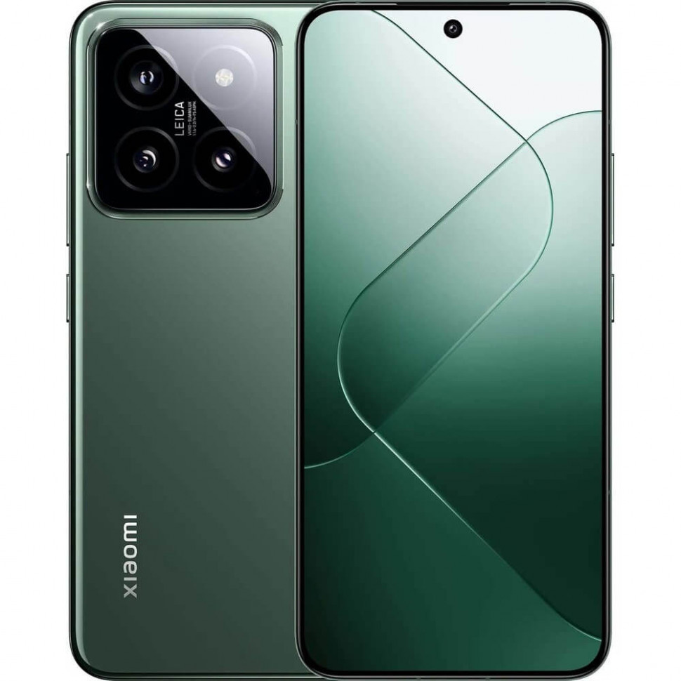 Смартфон Xiaomi 14 12/512GB Зеленый (Jade Green)