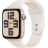 Умные часы Apple Watch SE 2024 44mm Starlight Aluminum Case with Starlight Sport Band (M/L)
