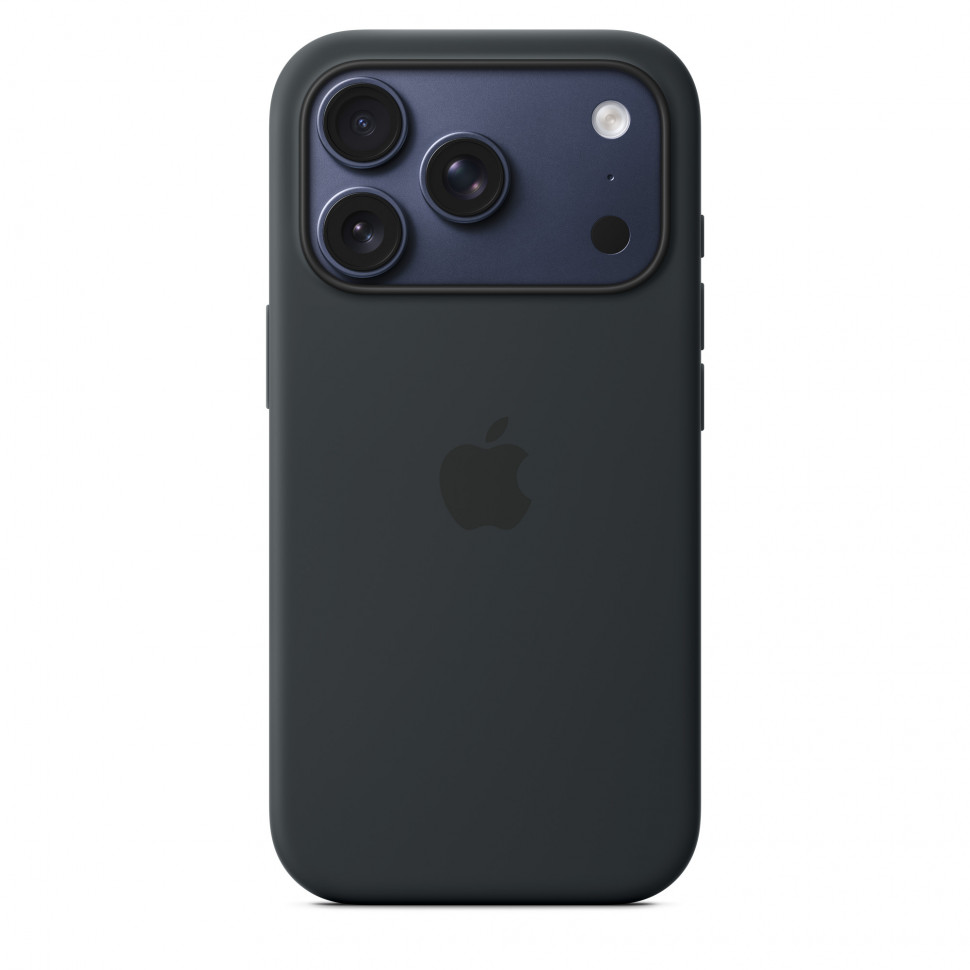 Чехол защитный Apple Silicone Case with MagSafe для iPhone 17 Pro Black