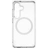 Чехол защитный uBear Real Mag Case для для Samsung Galaxy S25 Прозрачный