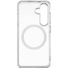 Чехол защитный uBear Real Mag Case для для Samsung Galaxy S25 Прозрачный