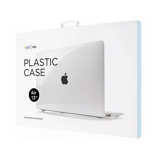 Чехол защитный VLP Plastic Case для MacBook Air 13 (M1) Прозрачный