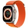 Умные часы Apple Watch Ultra 49mm Titanium Case Orange Alpine Loop (L)