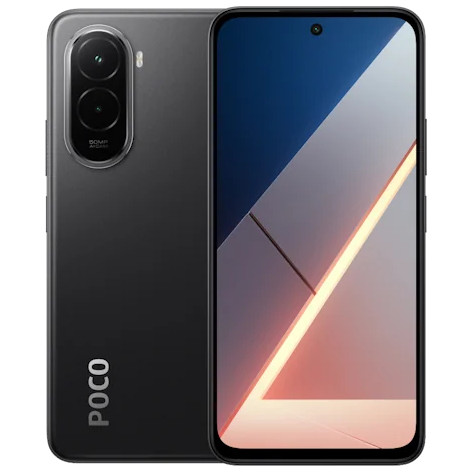 Смартфон Xiaomi POCO M7 6/128GB Черный (Black) &mdash; 