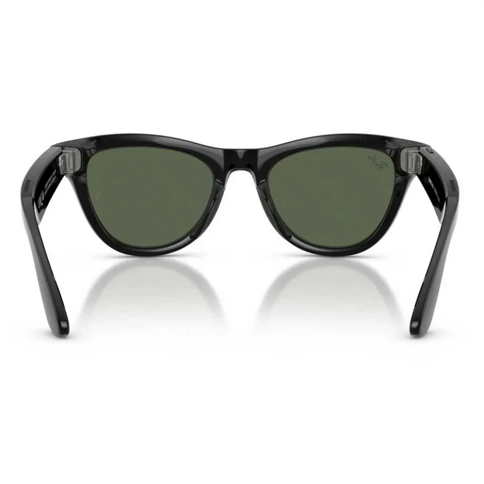 Умные очки Ray-Ban Skyler (Gen 2) Shiny Black/G-15 Green (RW4014)