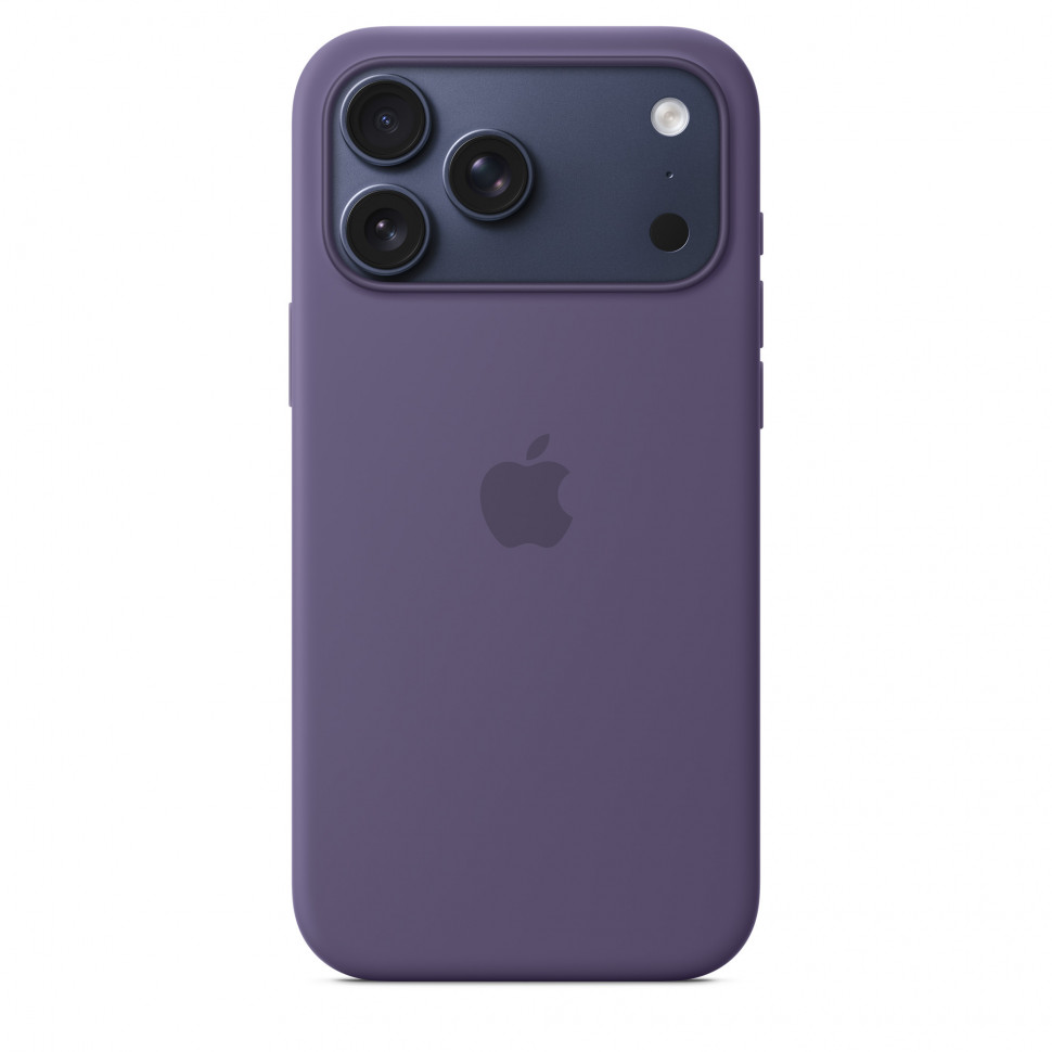 Чехол защитный Apple Silicone Case with MagSafe для iPhone 17 Pro Max Purple Fog