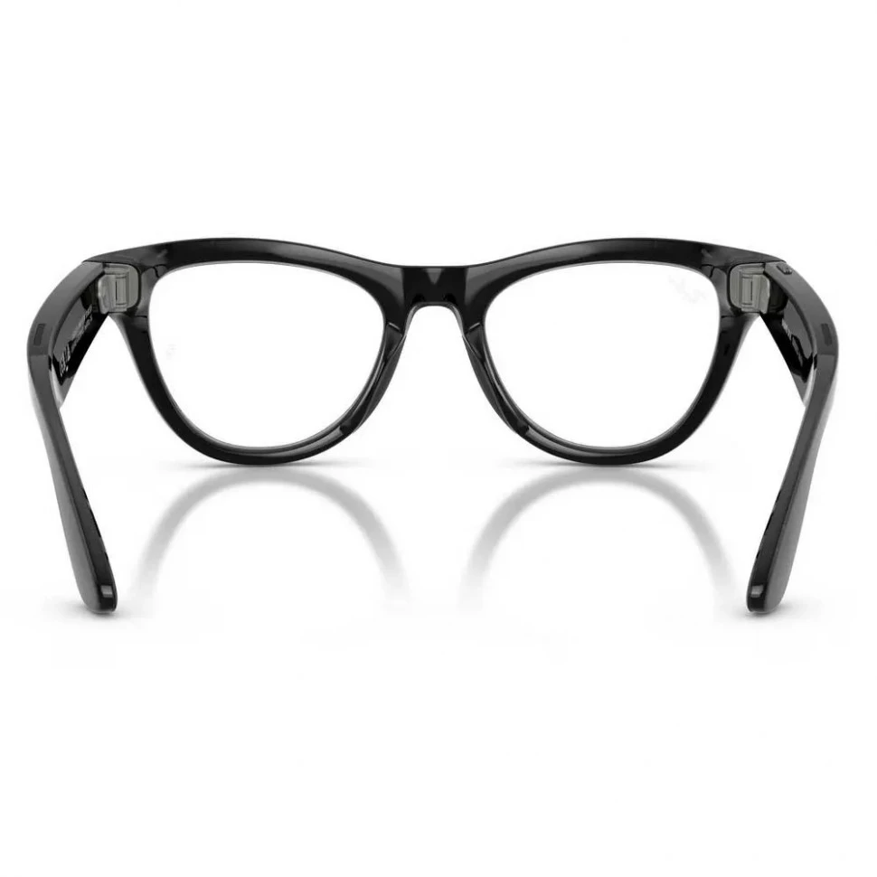 Умные очки Ray-Ban Skyler (Gen 2) Shiny Black/Clear Graphite Green Transitions (RW4014)